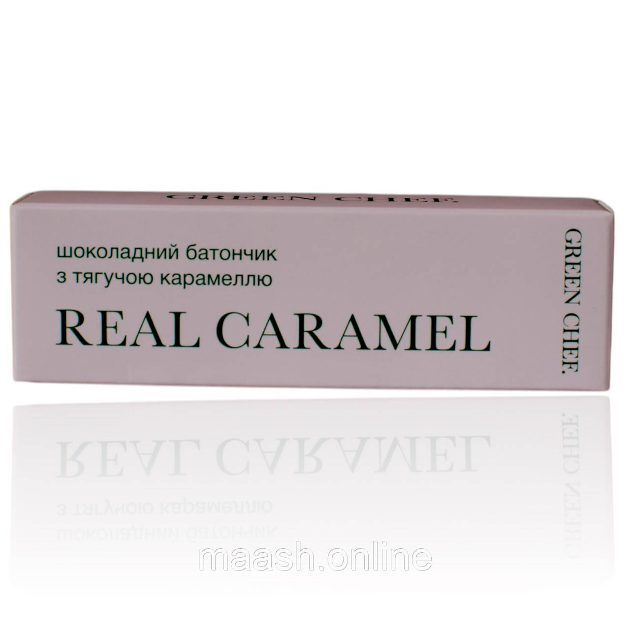Батончик REAL CARAMEL GREEN CHEF, 50г