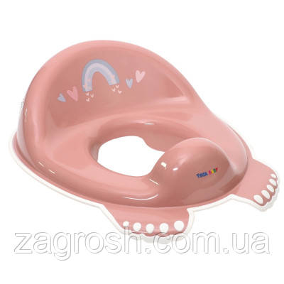 Promo Ціна! Накладка на унітаз Tega Baby METEO антиковзка pink (ME-002-123) - тільки на ZaGrosh.com.ua, фото 1