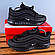 Чоловічі Кросівки Nike Air Max 97 чорні з світлим лого, фото 3