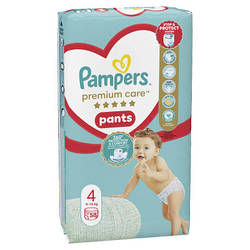 Підгузки Pampers Premium Care Pants Maxi Розмір 4 58 шт 8001090759993 smart
