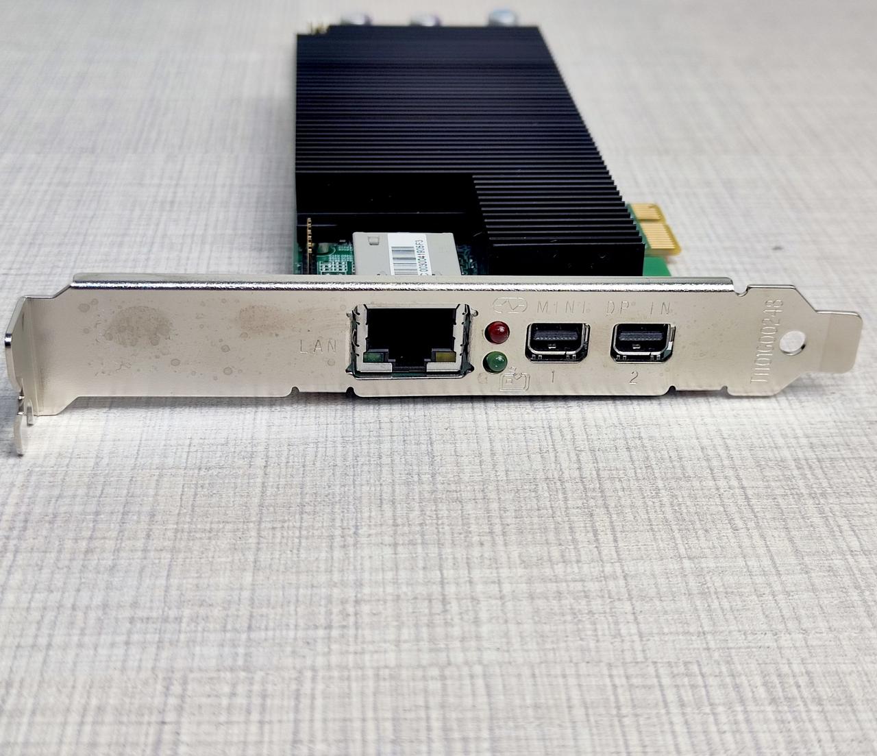 Хост-карта TERA2220 PCoIP Dell P/N:  0MTV9J 2xDP карта удалённого доступа
