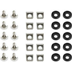 Кріплення для 19" обладнання Cablexpert гвинт M6, гайка, шайба комплект кріпильний М6 * 50 19A-FSET-02 smart