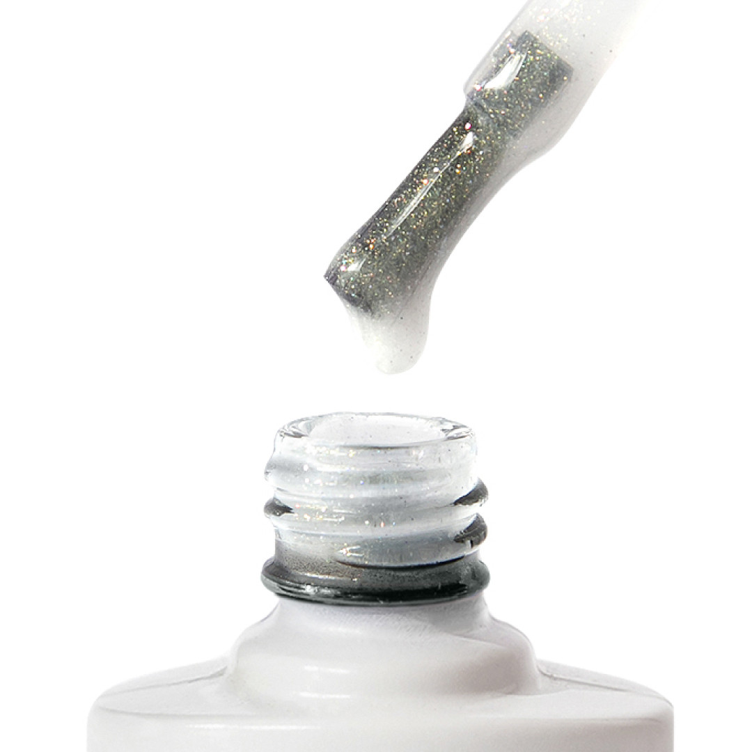Камуфлююча база з шимером Nice for you Soft Shimmer SS-04 Біле золото 8.5 г