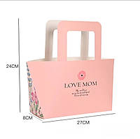 Пакет для квітів   LOVE MOM