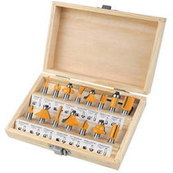 Набір фрез Tolsen по дереву 15 шт. Ф8мм Профі 75681 smart