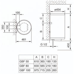 Бойлер TIKI GBF 100/UA 700098 smart