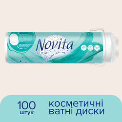 Ватні диски Novita Delicate 100 шт. 4744246013078 smart