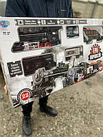 Дитяча залізниця YY-127EN довжина шляхів 650 см, дим, звук, світло