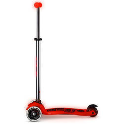 Самокат Micro Maxi Deluxe Glow LED Червона аура MMD368 smart