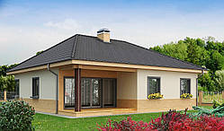 Проект MS-028 Функціональний одноповерховий будинок
