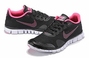 Жіночі кросівки Nike Free Run 3.0 V3 Black Pink