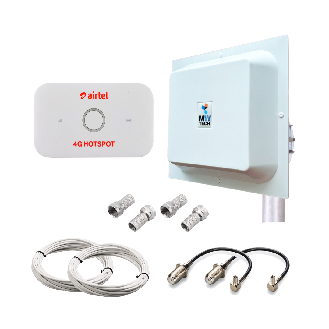 Готовий 3G/4G інтернет комплект Huawei E5573Cs-606 + комплект MIMO 15 ДБ