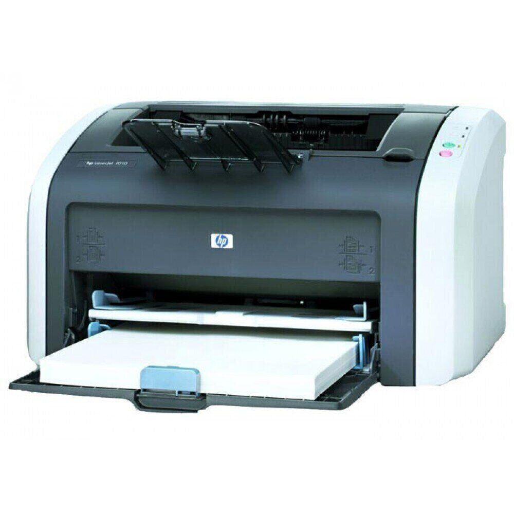Принтер Б-клас HP LaserJet 1010 / Лазерний монохромний друк / 600x600 dpi / A4 / 14 стор/хв / USB 2.0