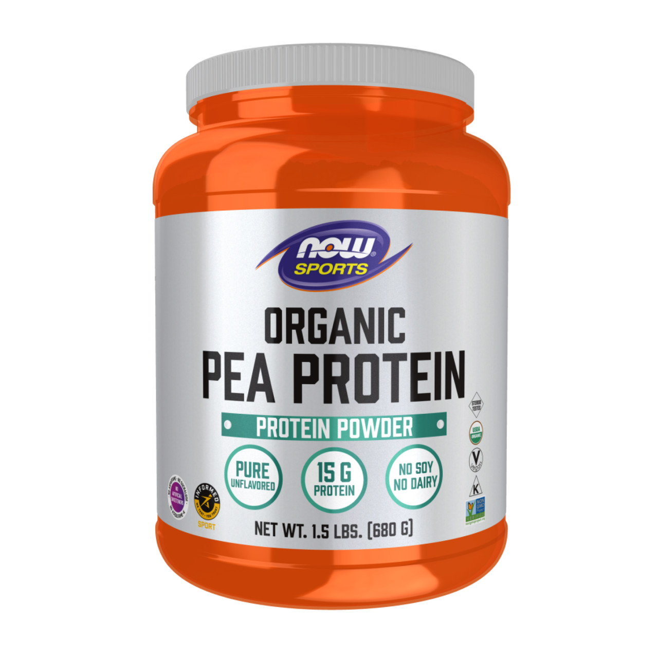 Organic Pea Protein - 680g, фото 1
