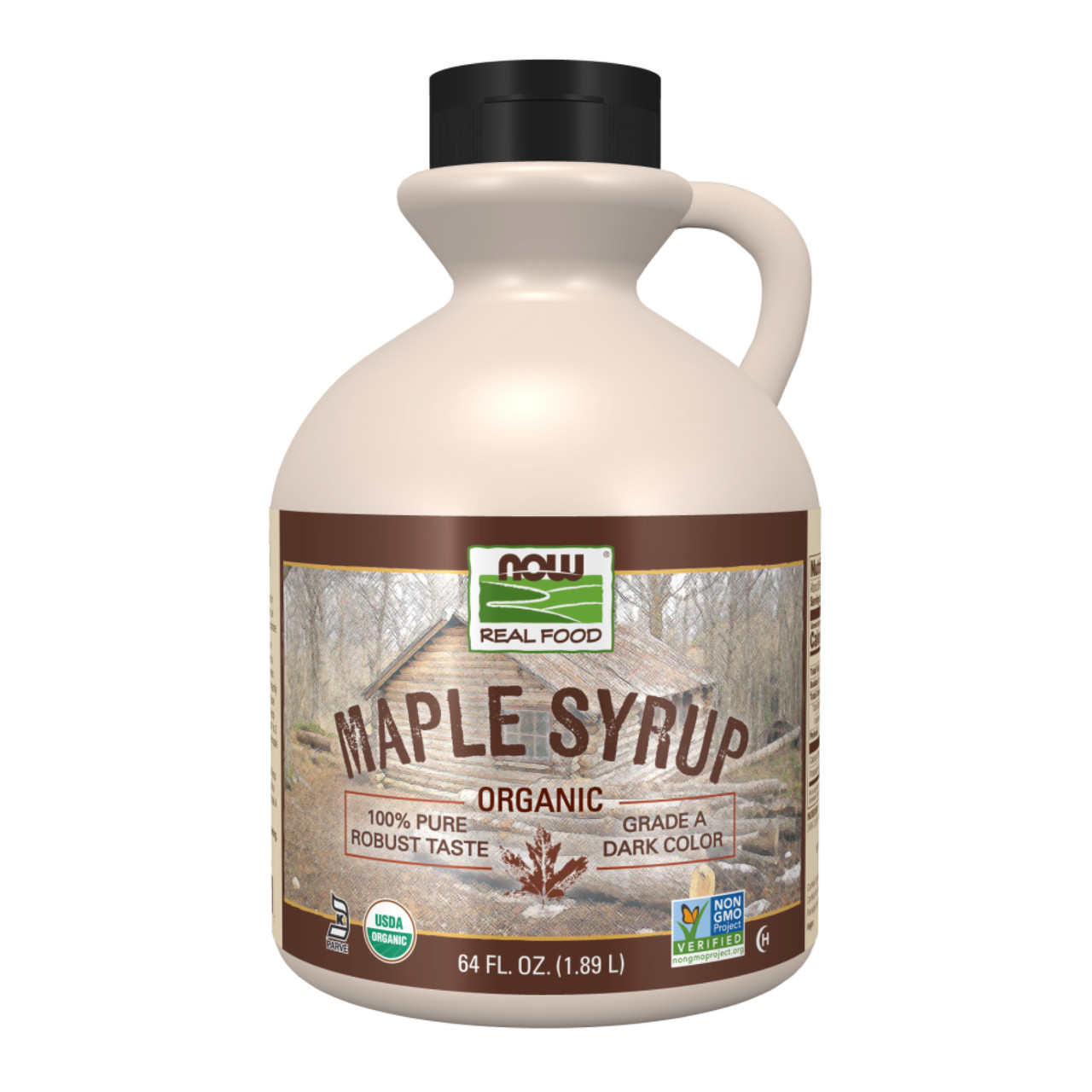 Maple Syrup Organic Grade A Dark Color - 473 ml (До 12.25), фото 1