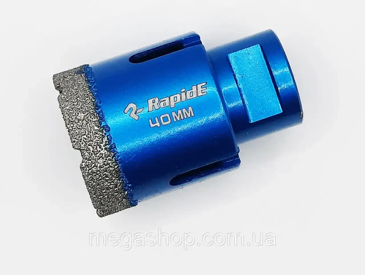 RapidE Evolution 40 мм М14 — алмазна коронка для чистого свердління., фото 1