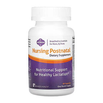 Milkies Nursing Postnatal Breastfeeding Multivitamin - 60 caps
