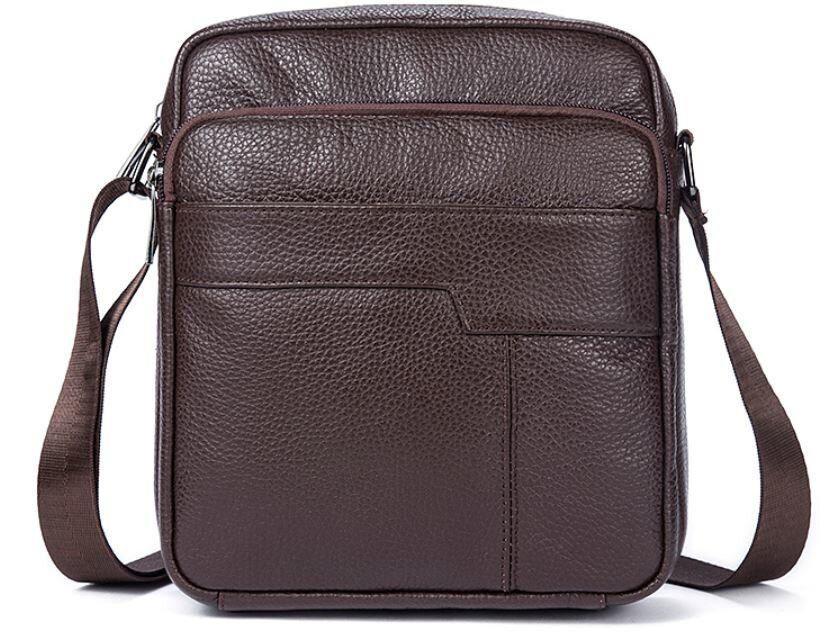 Сумка чоловіча Vintage 14744 Коричнева