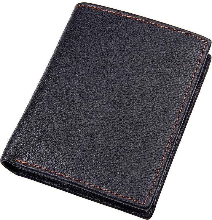 Гаманець Vintage 14598 шкіряний Чорний