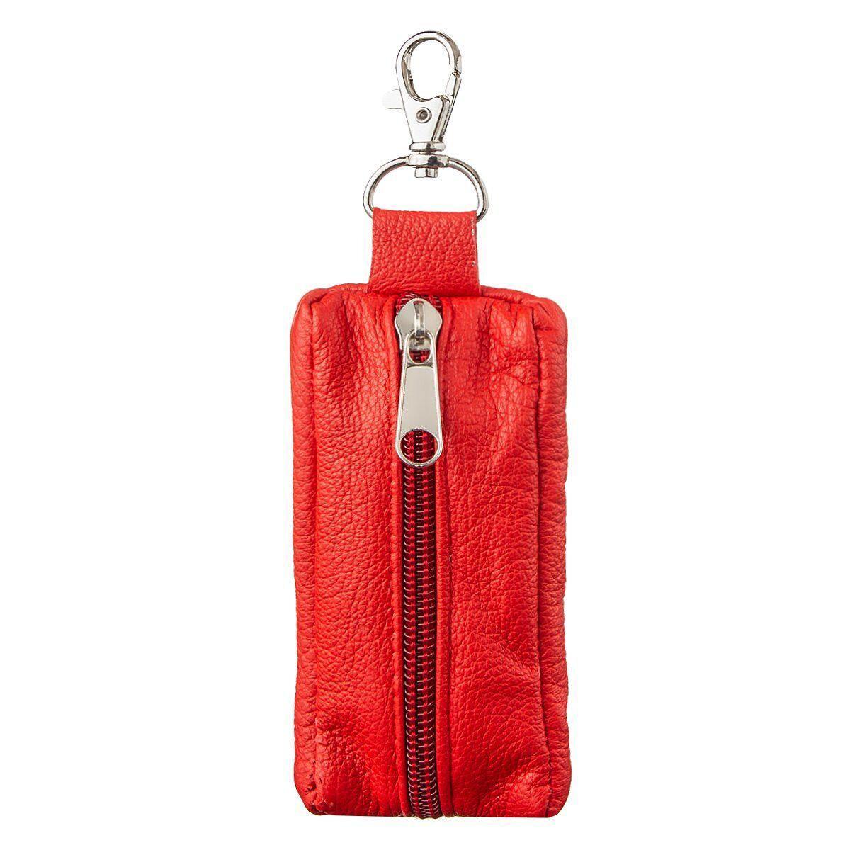 Яскрава ключниця з натуральної шкіри Shvigel 13953