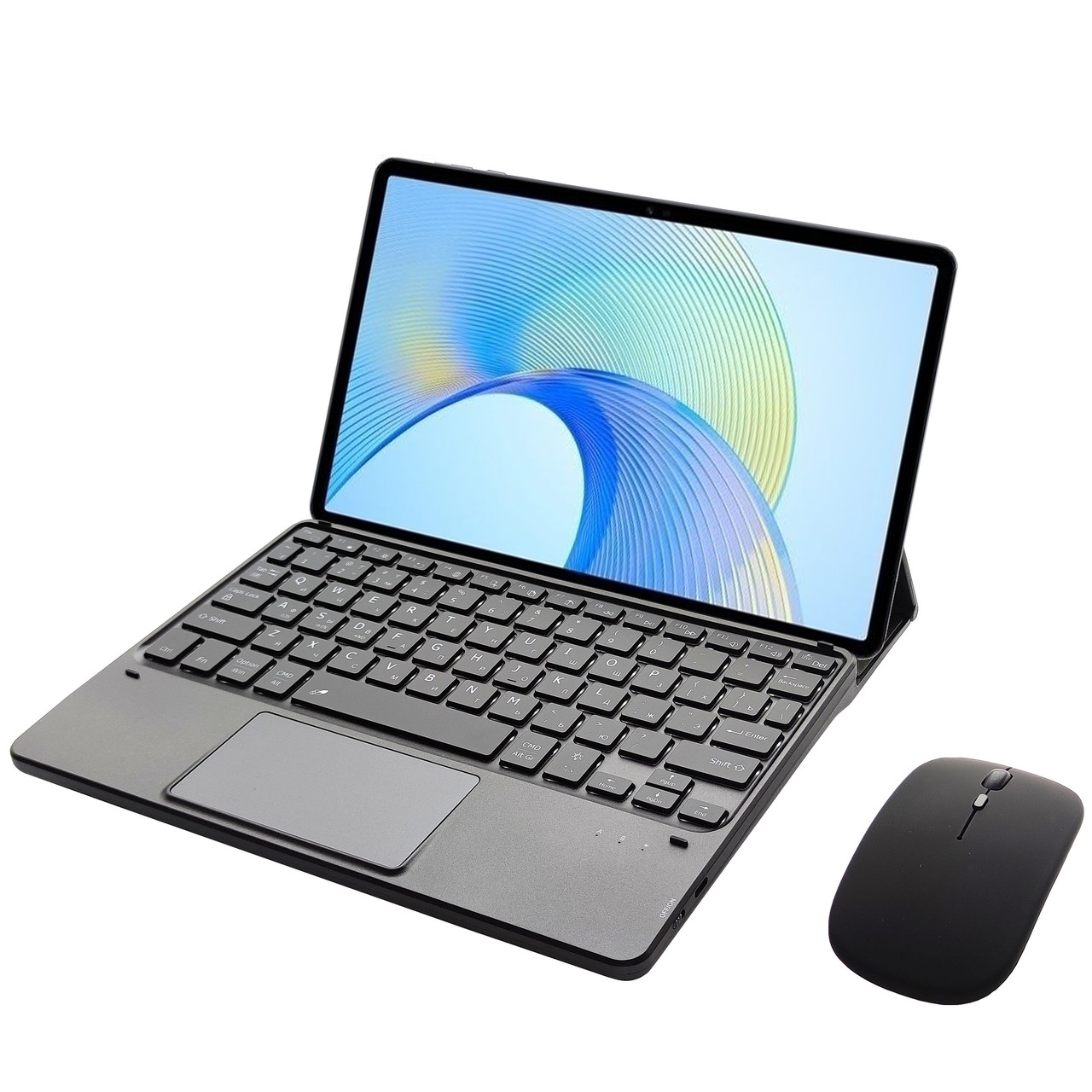 Клавіатура-підставка бездротова Smart Keyboard + Мишка для Honor Pad X9 Ukr+Eng Black, фото 1