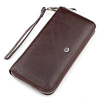 Гаманець жіночий ST Leather 18418 (ST45-2) шкіряний Коричневий