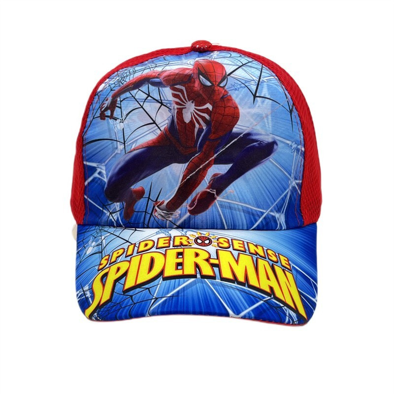 Дитяча бейсболка з бавовни Sport Line із яскравим принтом Spider-Man, фото 1