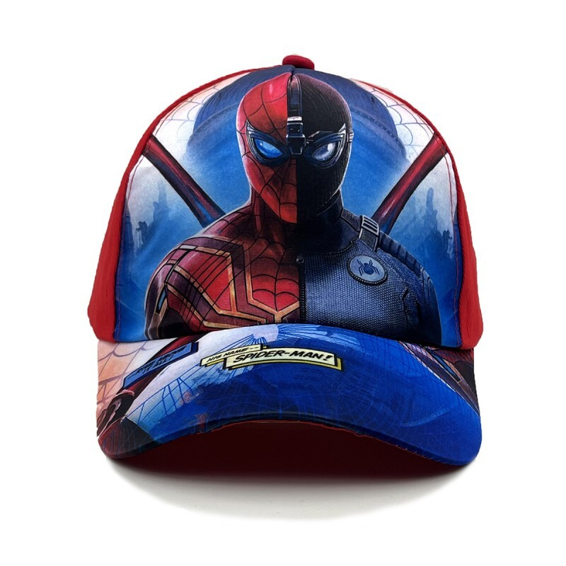 Бавовняна кепка для хлопчиків Sport Line з малюнком Spider-Man, фото 1