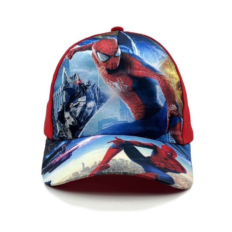 Бавовняна дитяча бейсболка Sport Line з малюнком Spider-Man, фото 1