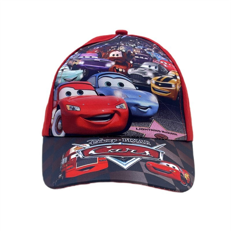 Бавовняна дитяча кепка від бренду Sport Line з яскравим принтом, фото 1