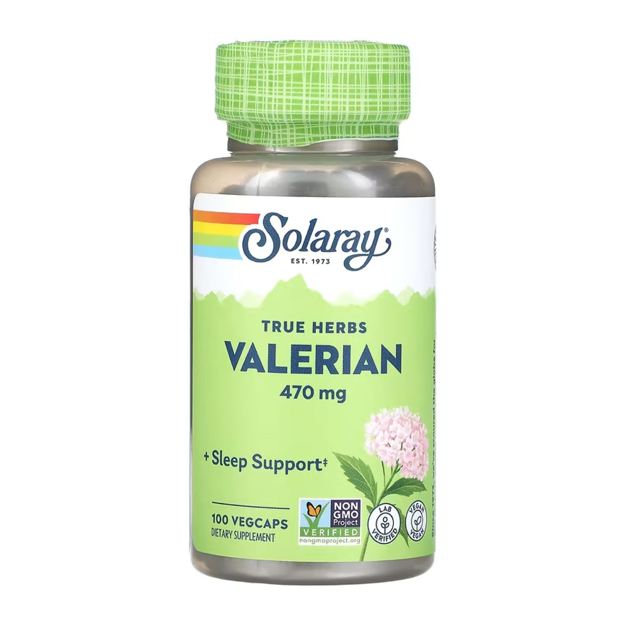 Valerian Root 470mg - 100 vcaps, фото 1
