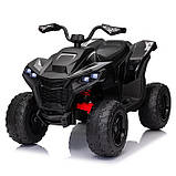 Дитячий електроквадроцикл на акумуляторі Bambi Racer M 6128 для дітей 2-5 років Чорний, фото 3