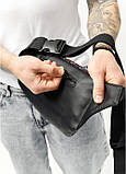 Сумка на пояс Sambag Tirso MKH чорна принт, фото 4