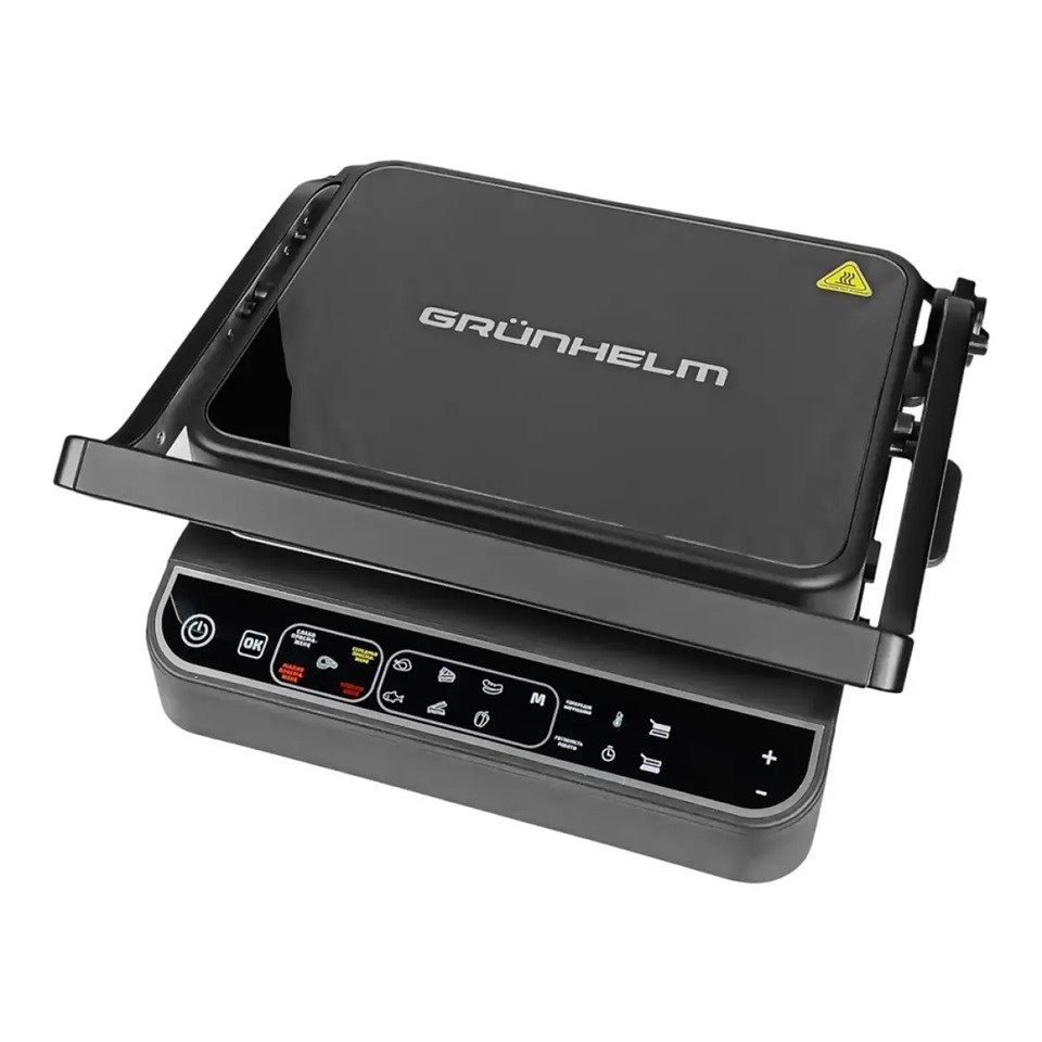 Гриль контактний Grunhelm G2203 2200 Вт чорний 5072638