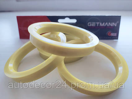 Кольца центровочные 76,1-67,1 Комплект 4шт. (проставочные,центрирующие) Термостойкость 280°c