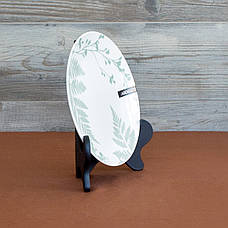 Набір тарілок Ardesto Capri 18 предметів біло-зелений фарфор, фото 2