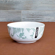 Набір тарілок Ardesto Capri 18 предметів біло-зелений фарфор, фото 3