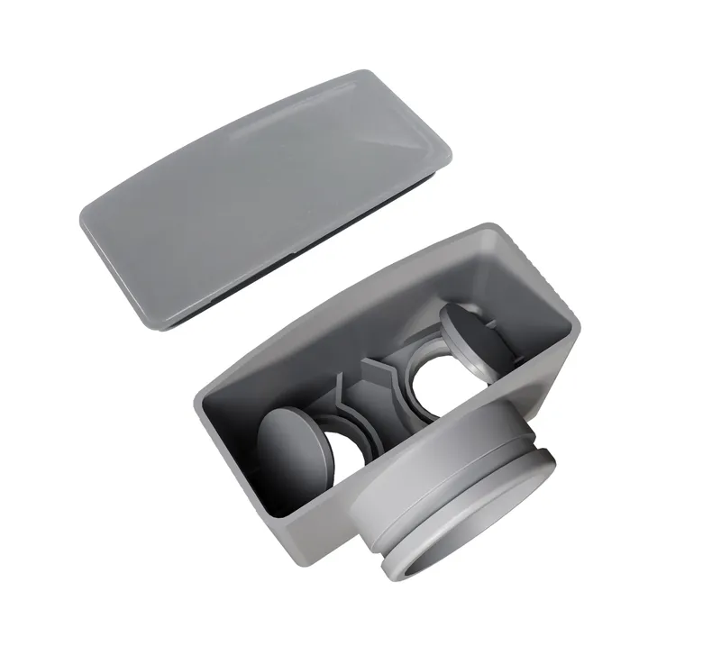 Затвор для душового трапа Koer FDS-04 комбінований "маятниковий" з неіржавкою основою (KR5199), фото 1