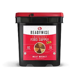 Тактичний раціон з справжнього м’яса ReadyWise 60 Portions meat / 20 Portions rice