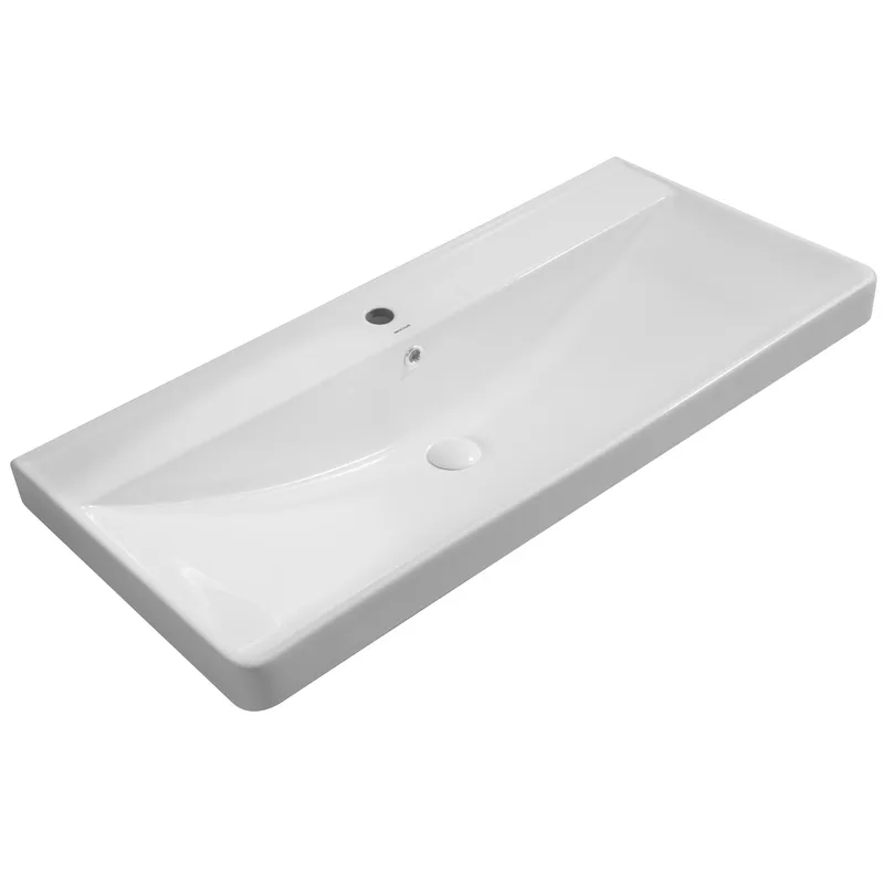 Раковина меблева MIXXUS PREMIUM STYLE-1504 1000х480х190 mm з отвором під змішувач і переливом