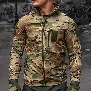 Куртка-вітрівка тактична Double weave Falcon Мультикам