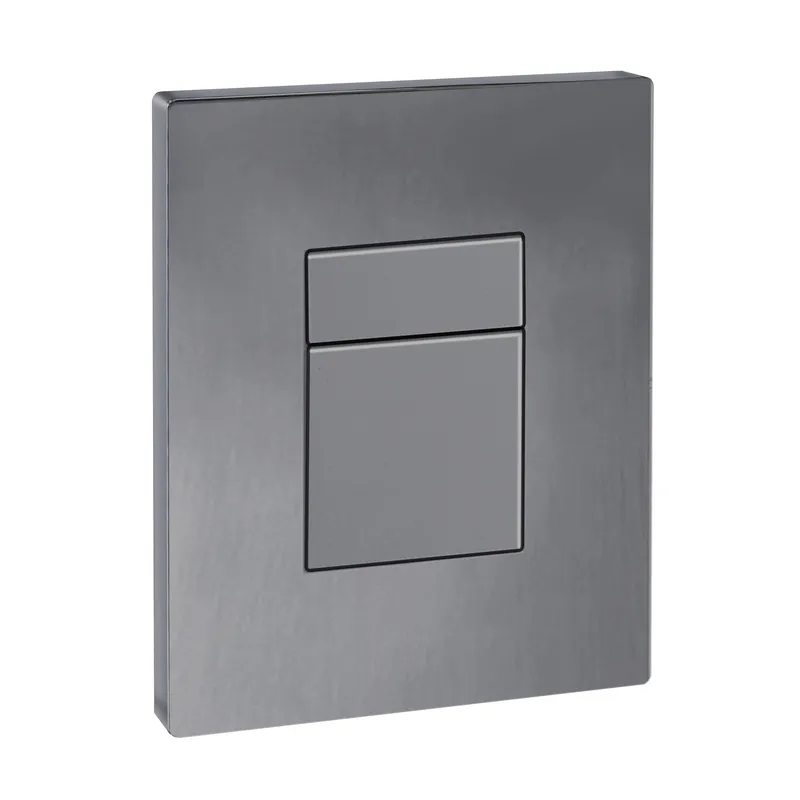 Панель змиву пластикова Koer KT-0607-07 157x198x3mm, квадратна кнопка (KR5345)