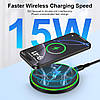 Бездротовий зарядний пристрій CWD-V021, 15 Вт Fast Charging Pad, фото 3