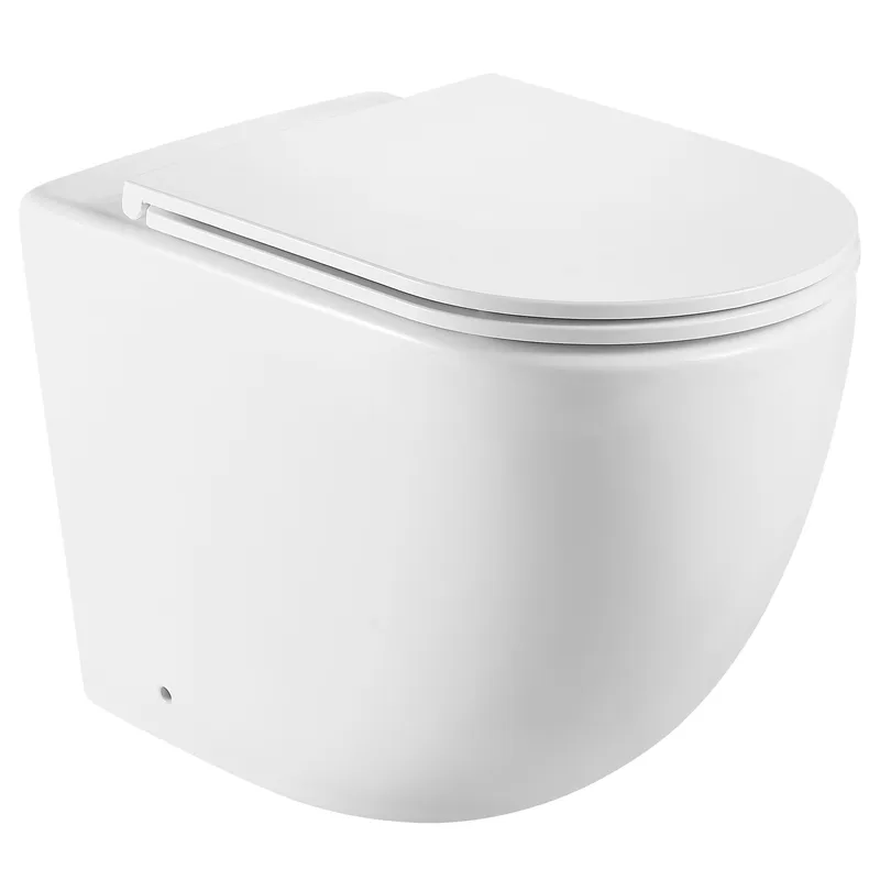 Унітаз підлоговий безбарвний Mixxus Premium ELLIPSE-0701-T1 570х365х410mm, система змивання TORNADO 1.