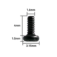 Гвинти M1.6х4 мм для квадрокоптерів (4 шт)