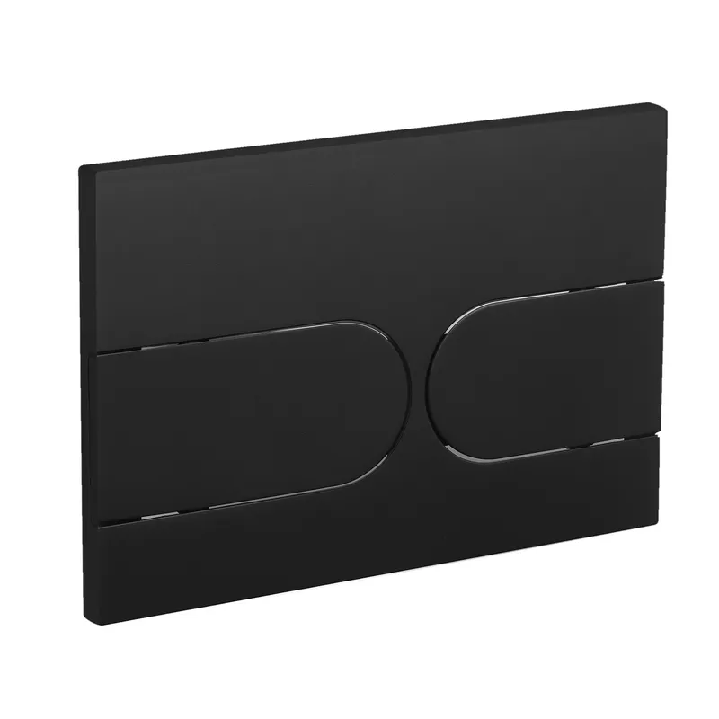 Панель змиву Koer KT-0604-05 240x160x10mm пластикова, заокруглена кнопка (KR5324)