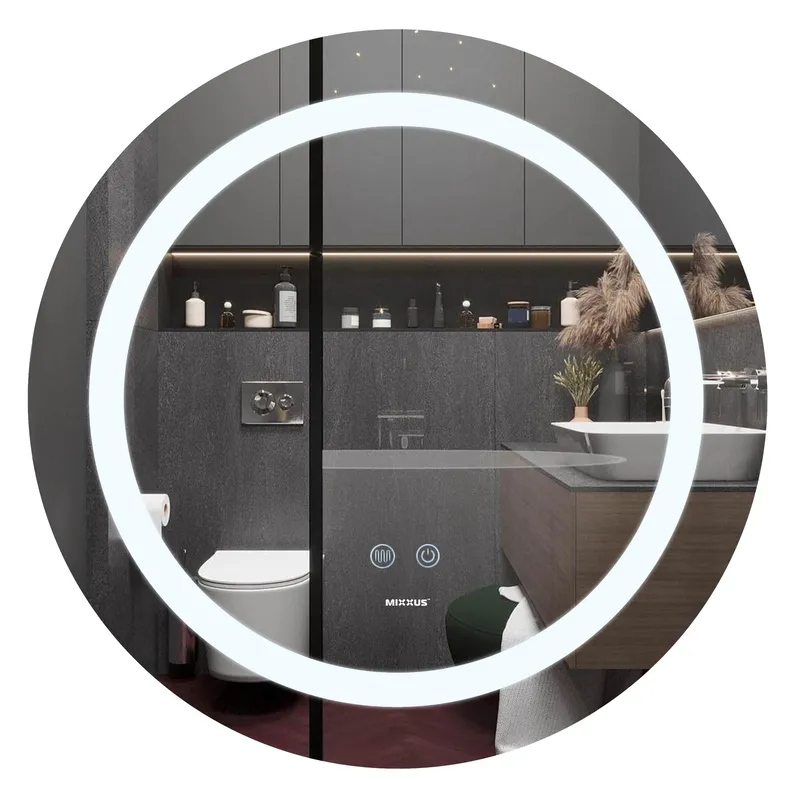Дзеркало Mixxus PLAIN MC03-60 з Led Touch, Anti-fog, димером, регулятором яскравості (MI6662), фото 1