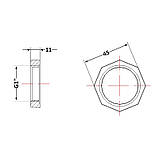 Контрайка чавунна 1", фото 2