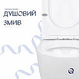 Унітаз-компакт Qtap Jay із сидінням Soft-close QT07222176W, фото 5