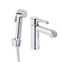 Змішувач для раковини Qtap Grand (з гігієнічним душем) QTGRA272CRM45670 Chrome